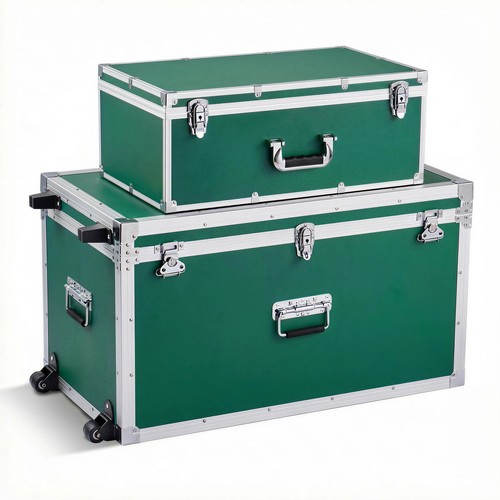 Set metal storage trunks - set, of