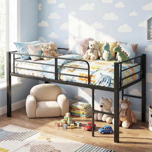 Metal kids bunk bed 3ft - metal, bed,