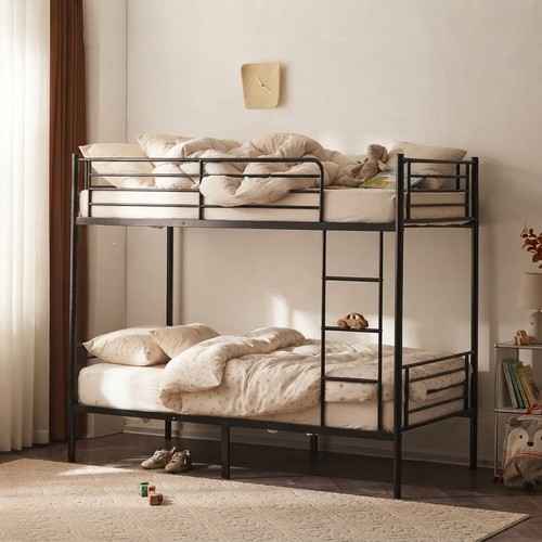 Metal bunk bed twin over - bed,