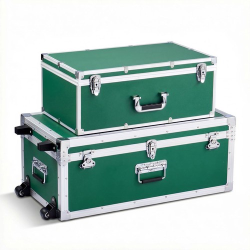 Set metal storage trunks - metal,